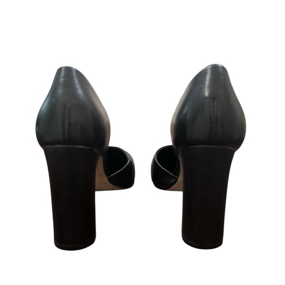 Able Black leather block heels - Picture 3 of 7